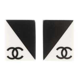 Chanel Cc Logo Clip-On Earrings Metal #246706C61B